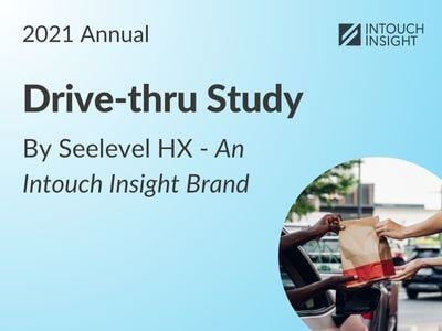 Download the 2021 Drive-thru study by Seelevel HX - an Intouch Insight Brand.